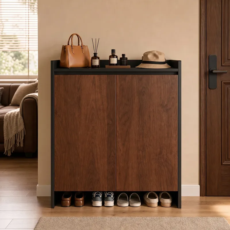 Shoe Rack Cabinet Narrow Entryway - Vintage Slim Shoe Cabinet Multi Tier
