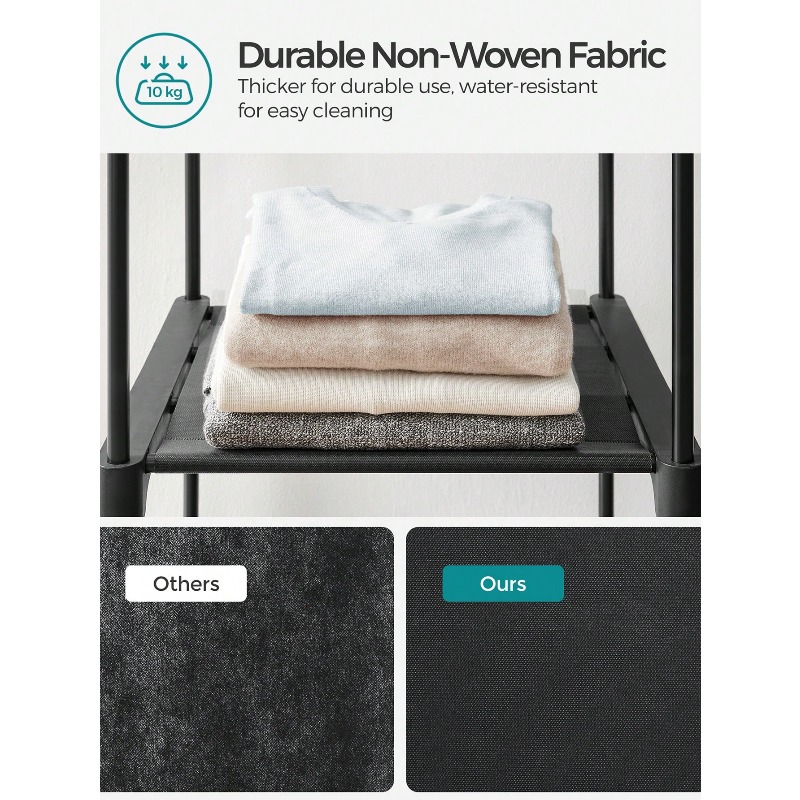 Black Closet Wardrobe, Portabl - đánh giá và giá Wardrobe Closet Portable Fabric Cover