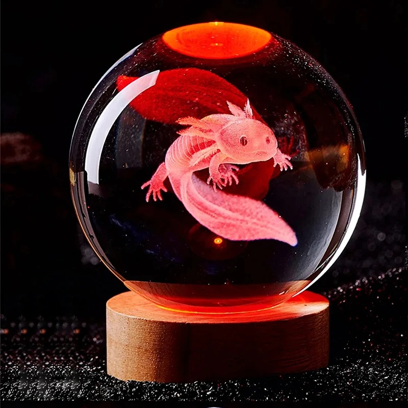 D2 3D Axolotl Lamp Engraved Cr - đánh giá và giá Floating Nightstand With Led Light