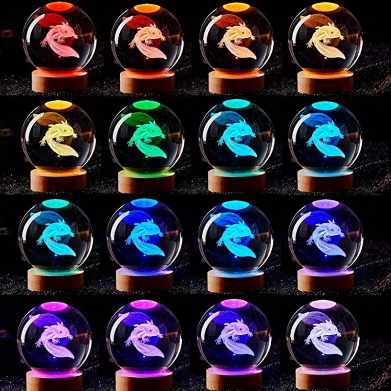 D2 3D Axolotl Lamp Engraved Cr - đánh giá và giá Floating Nightstand With Led Light