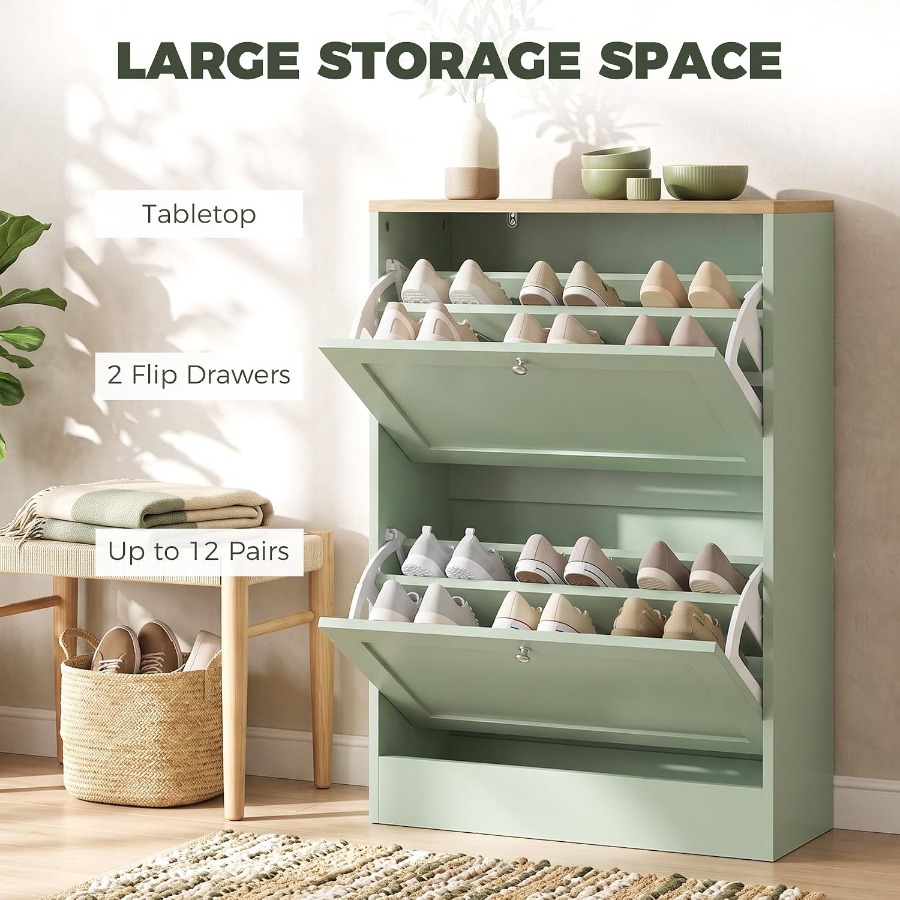 Entryway Shoe Storage Cabinet, - đánh giá và giá Shoe Rack Cabinet Narrow Entryway