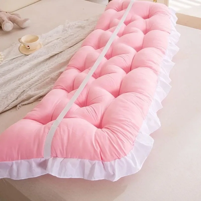 1pcs Princess Style Dormitory  - đánh giá và giá Headboard Cushion Backrest Tatami