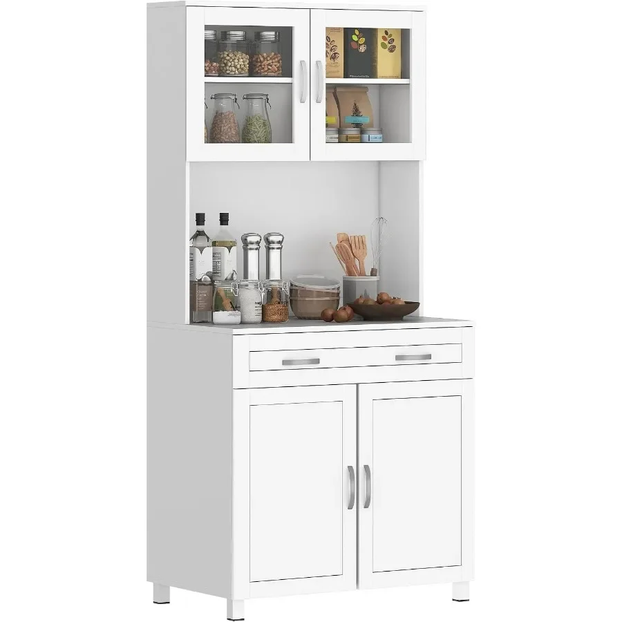 67 Pantry Cabinet Kitchen Hutc - đánh giá và giá Storage