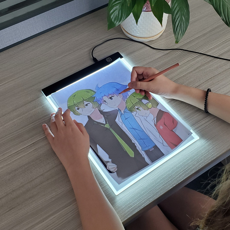 A5 LED Photocopying Table Draw - đánh giá và giá Floating Nightstand With Led Light